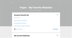 Desktop Screenshot of popav.com