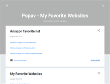 Tablet Screenshot of popav.com